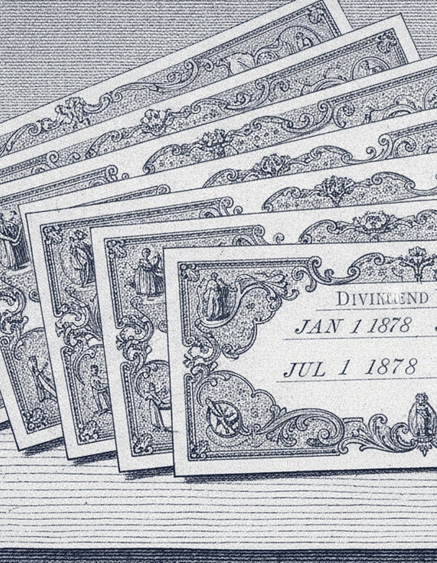 Cover engraving for The 52-Week Income Calendar