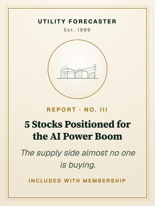 Bonus report cover: 5 Stocks Positioned for the AI Power Boom