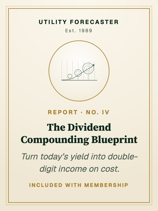 Bonus report cover: The Dividend Compounding Blueprint
