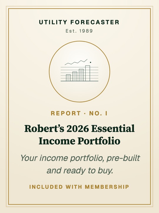 Bonus report cover: Robert&rsquo;s 2026 Essential Income Portfolio