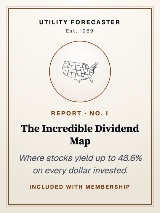 Cover of The Incredible Dividend Map: Where Stocks Yield Up to 48.6% on Every Dollar Invested.